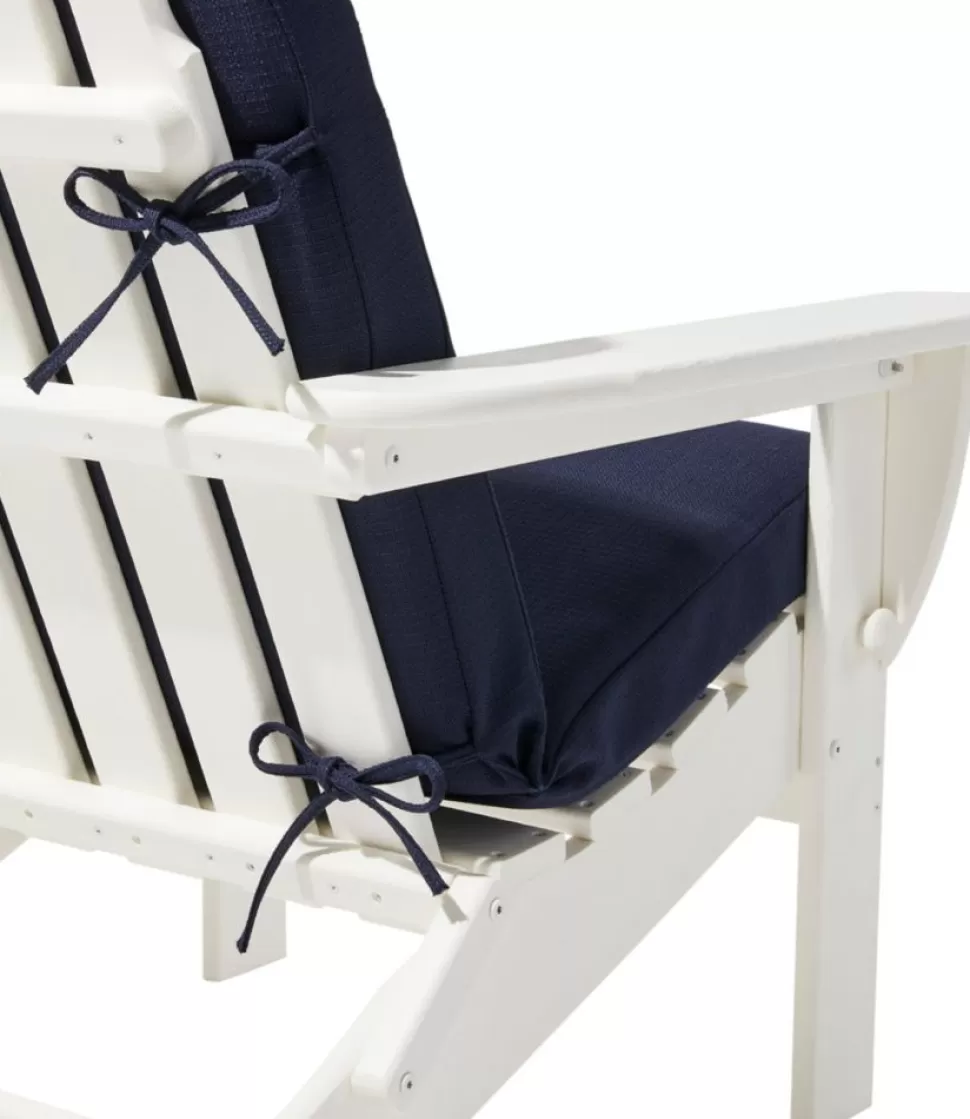 Outlet "Adirondack Chair Seat and Back Textured Cushion" Furniture | Backyard & Patio