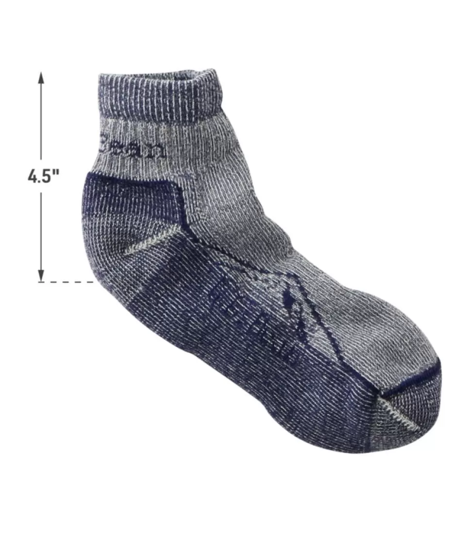 Clearance "Adults' Cresta Wool Midweight Hiking Socks, Quarter-Crew" Accessories | Socks