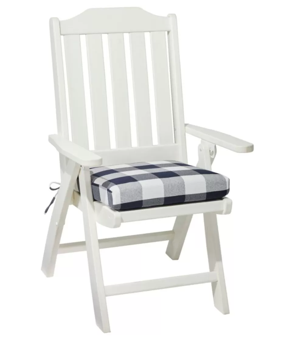 Cheap "All-Weather Folding/Armless Chair Cushion, Buffalo Plaid" Furniture | Backyard & Patio