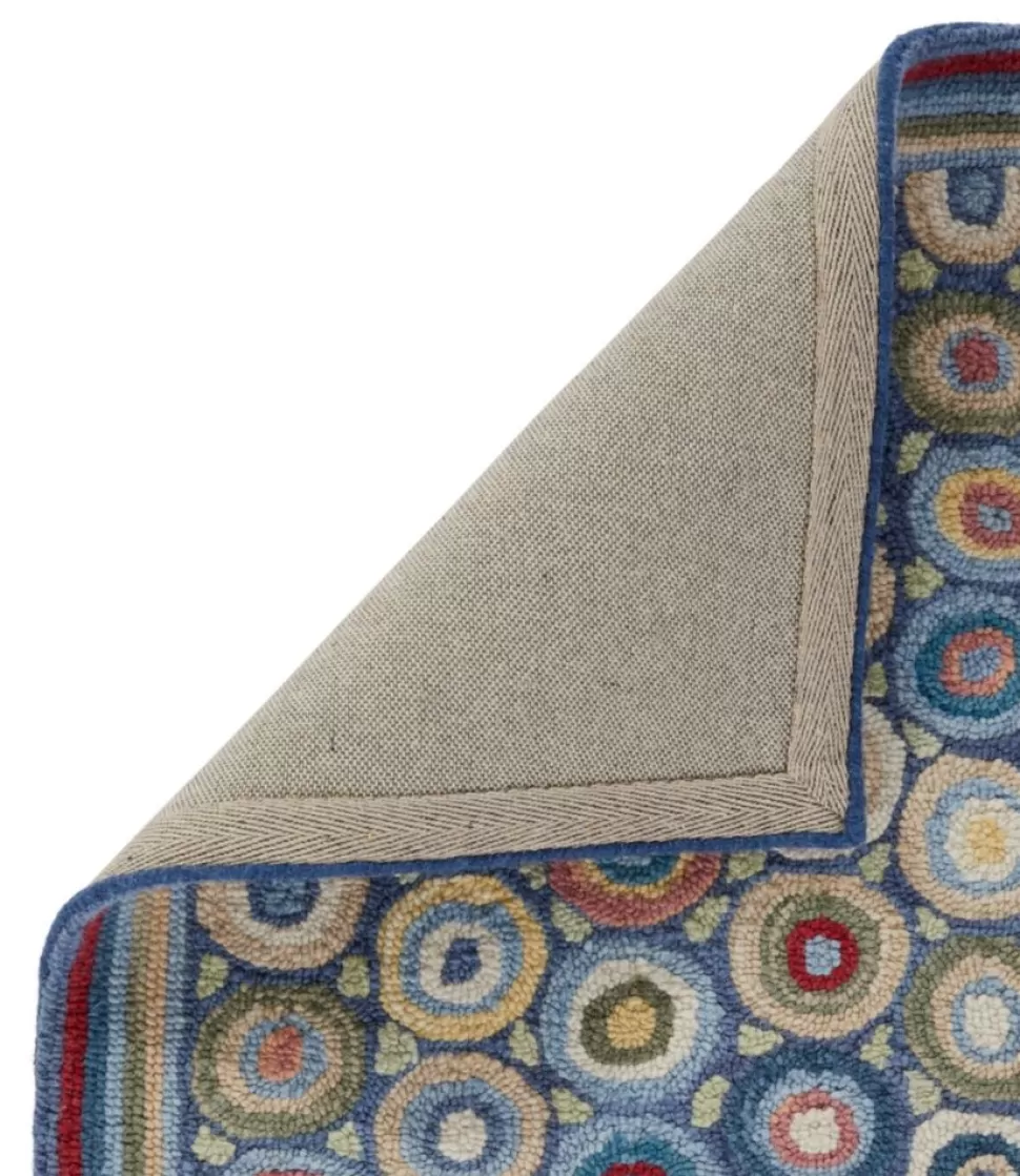 Outlet "Bean's Wool Hooked Runner, Coins" Rugs & Mats