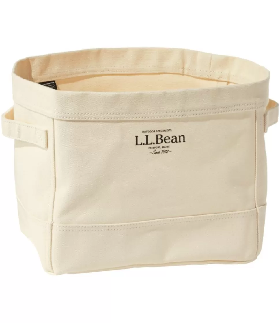 Fashion "Canvas Storage Tote, Rectangular" Home Decor