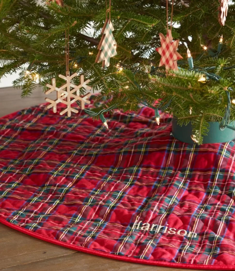 Clearance "Classic Tree Skirt, Plaid" Holiday