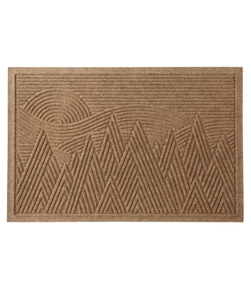 Flash Sale "Everyspace Recycled Waterhog Doormat, Mountain Scene" Rugs & Mats