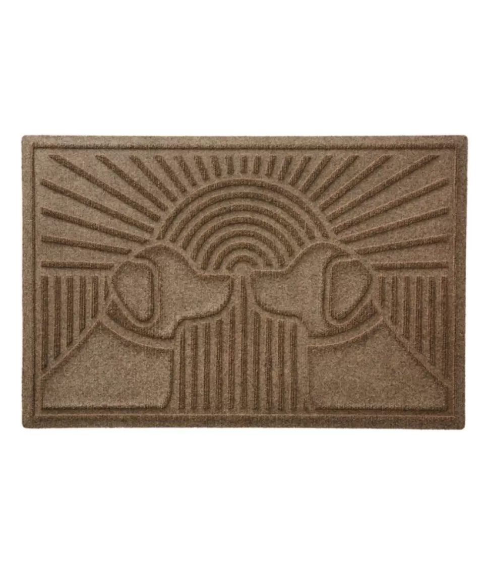 Clearance "Everyspace Recycled Waterhog Doormat, Sunrise Dogs" Outdoor Accessories | Rugs & Mats