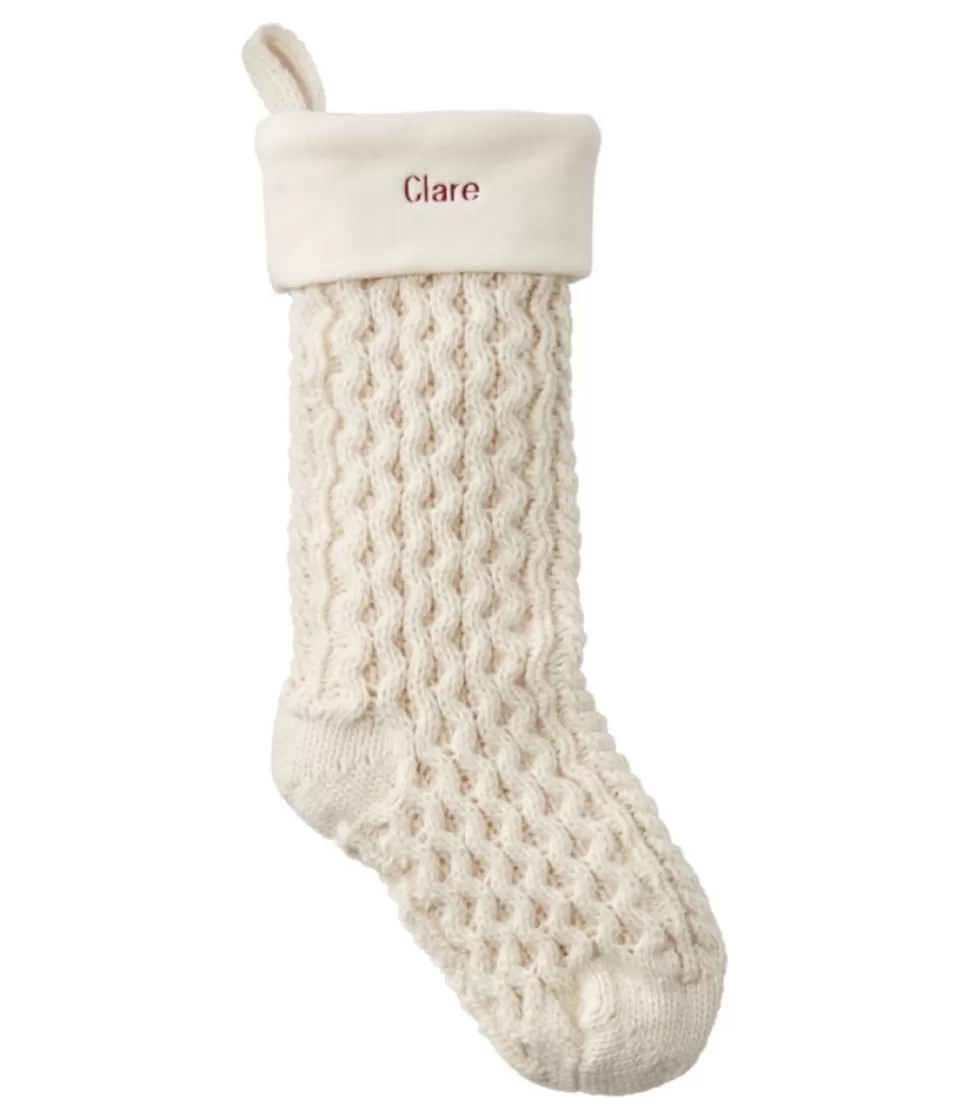 Flash Sale "Fisherman's Knit Christmas Stocking" Holiday