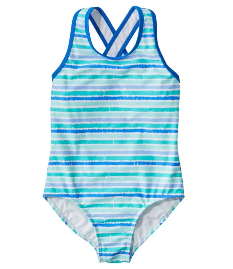 Shop "Girls' Watersports Swimwear, One-Piece" Kids Swimwear