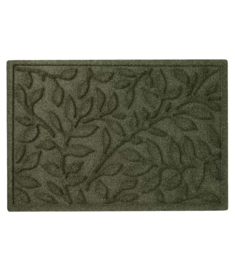 Cheap "Heavyweight Recycled Waterhog Doormat, Woodland Leaf" Rugs & Mats