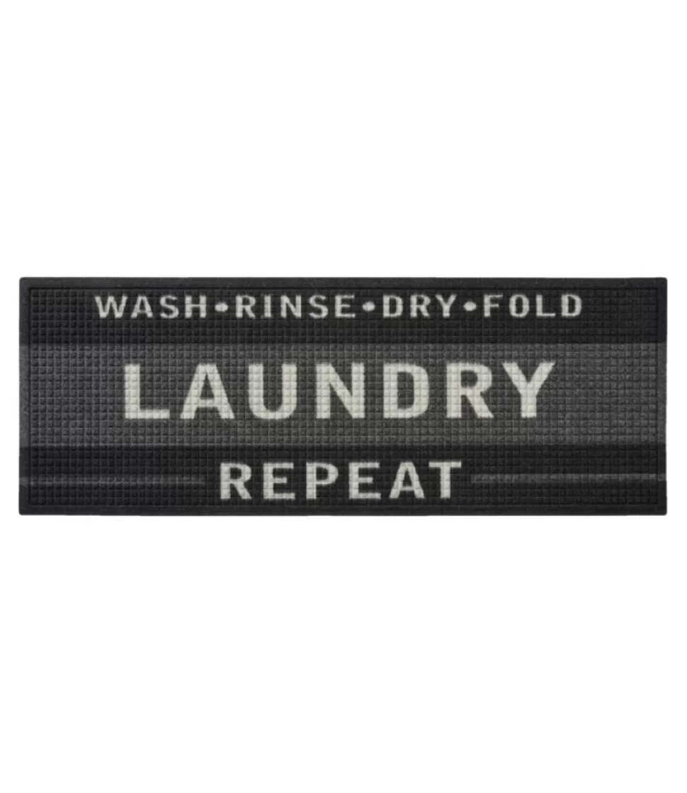 Sale "Heavyweight Recycled Waterhog Laundry Room Mat Runner" Rugs & Mats