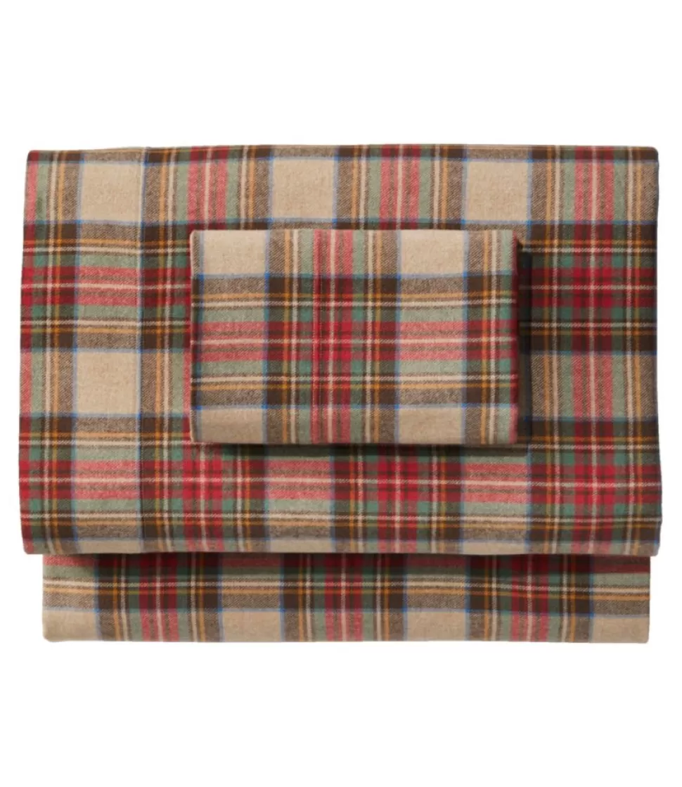 Online "Heritage Chamois Flannel Sheet Collection, Plaid" Bedding | Holiday