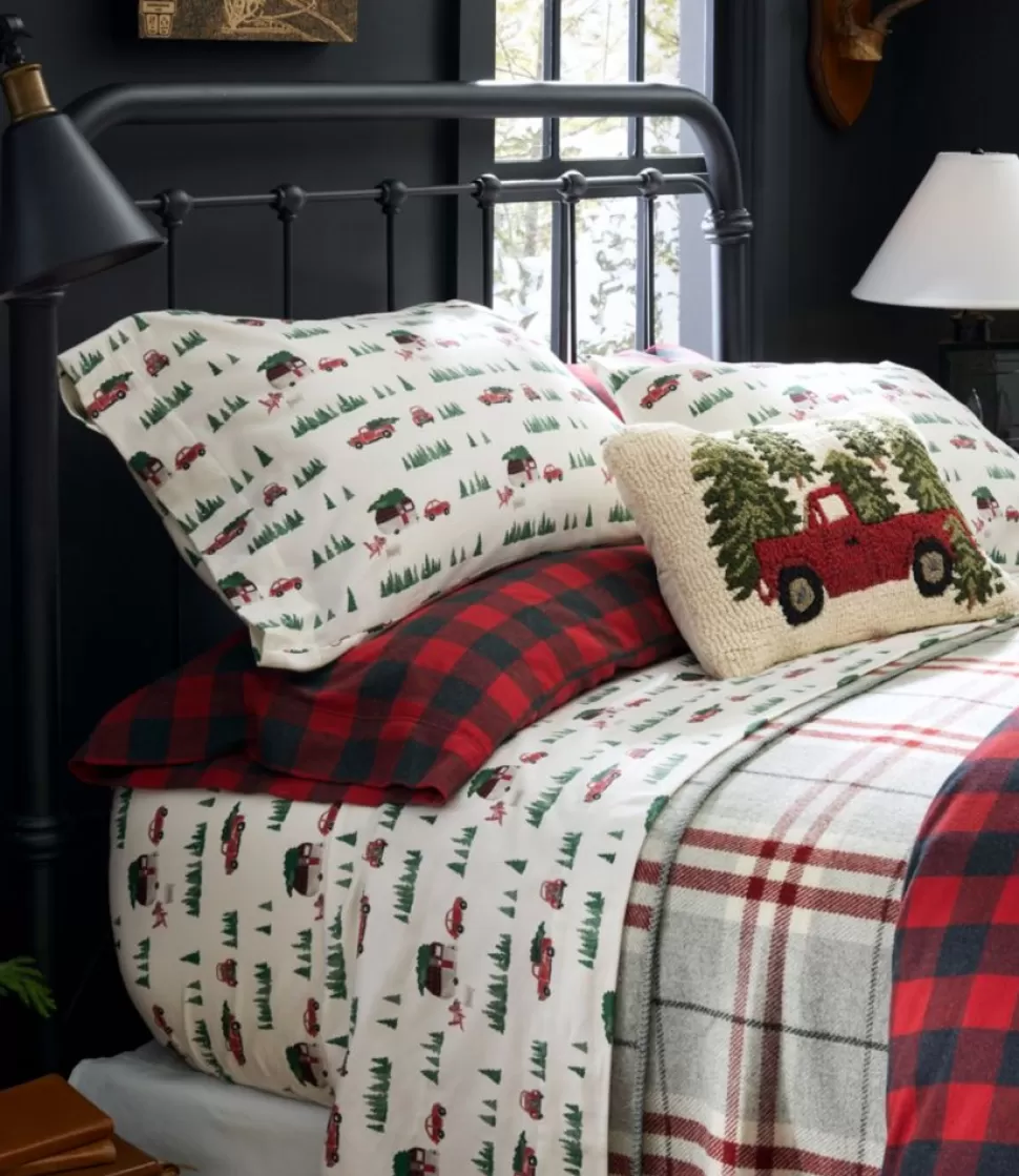 Discount "Holiday Flannel Sheet Set" Bedding | Holiday