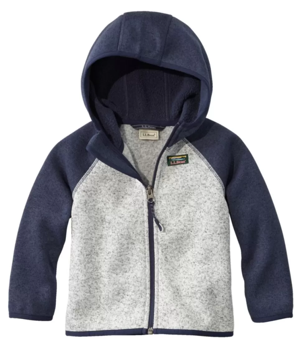 New "Infants' and Toddlers' Sweater Fleece, Hooded Colorblock" Kids Tops | Jackets & Vests