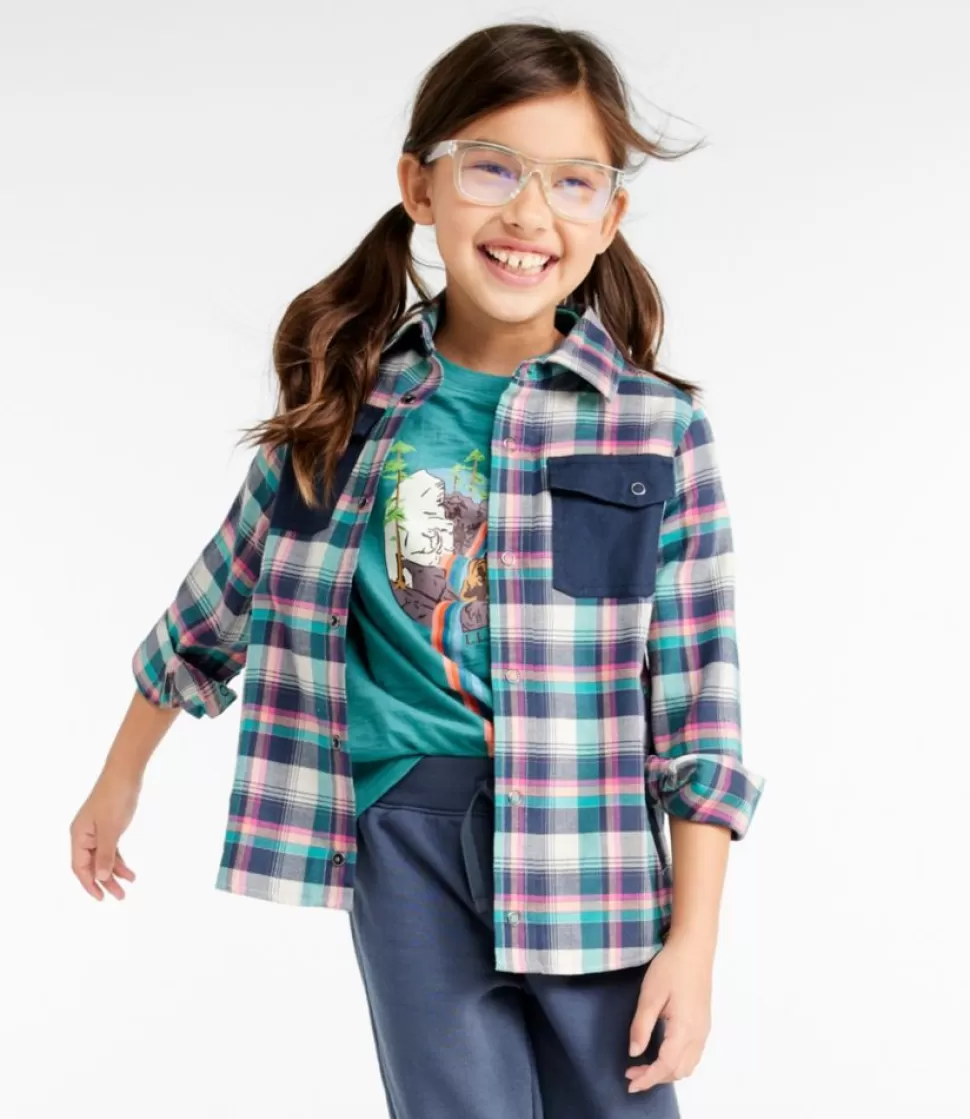 Outlet "Kids' BeanFlex All-Season Flannel Shirt" Kids Tops