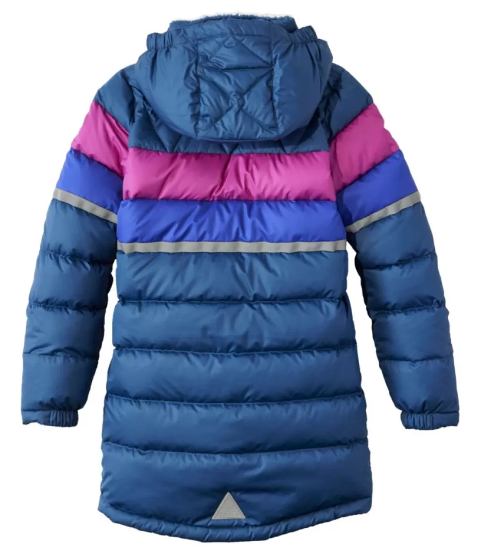 Outlet "Kids' Bean's Down Coat, Colorblock" Kids Jackets & Vests | Insulated Jackets