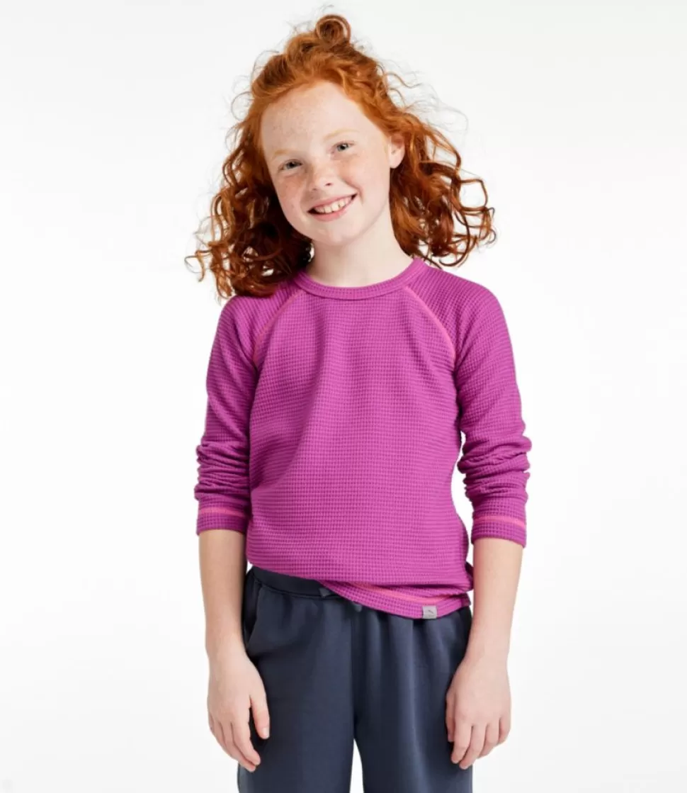 Fashion "Kids' Chunky Thermal Crewneck" Kids Tops