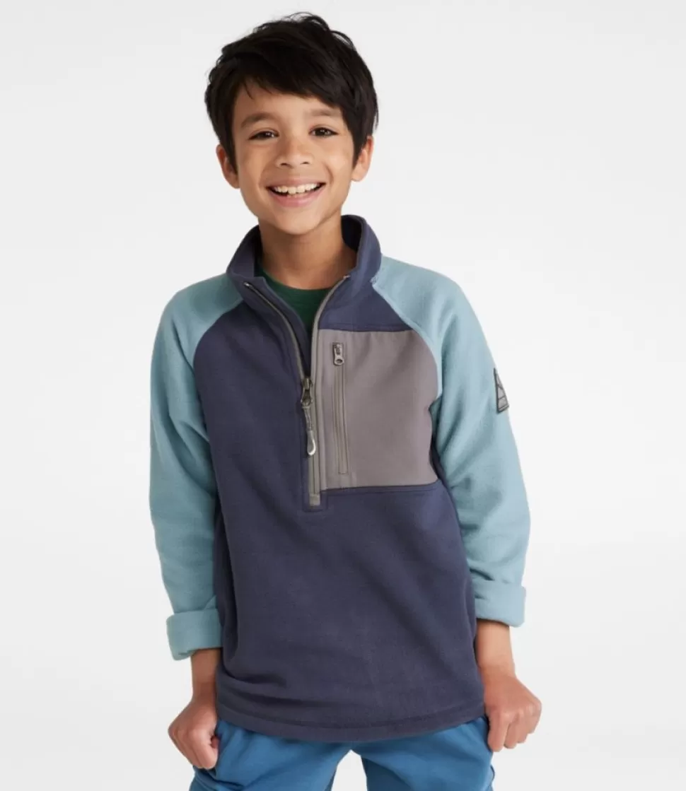 Sale "Kids' Fitness Fleece, Quarter-Zip" Kids Tops