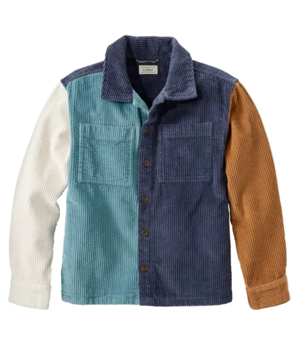 New "Kids' Comfort Corduroy Shirt" Kids Tops | Accessories