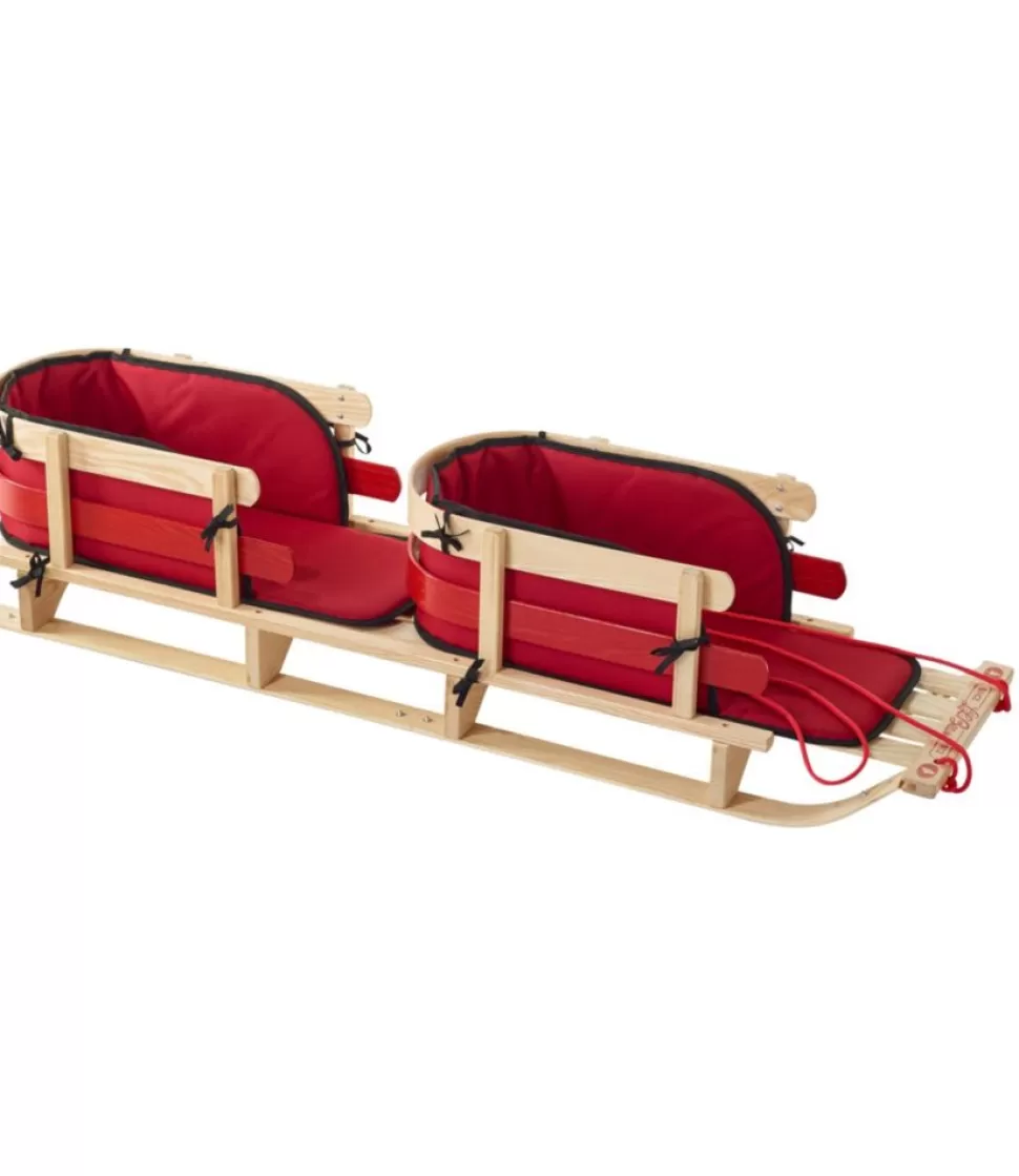 Fashion "Kids' Pull Sled and Cushion Set, Tandem" Winter Sports | Games & Recreation