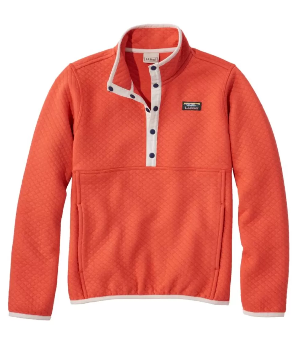 Clearance "Kids' Quilted Quarter-Snap Pullover" Kids Tops