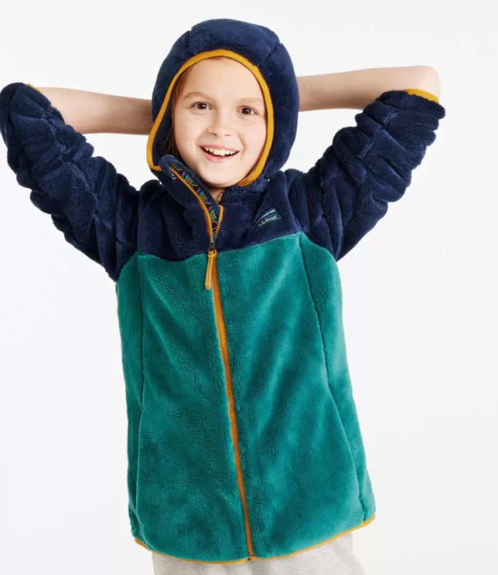 Sale "Little Kids' Hi-Pile Fleece, Colorblock" Kids Jackets & Vests