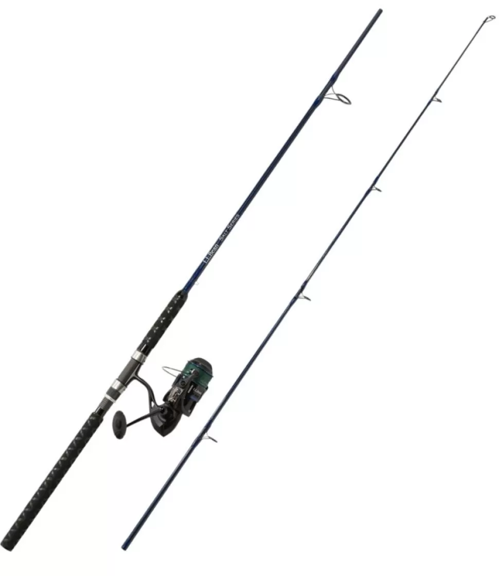 Hot " Saltwater Spinning Rod and Reel Outfits" Fishing