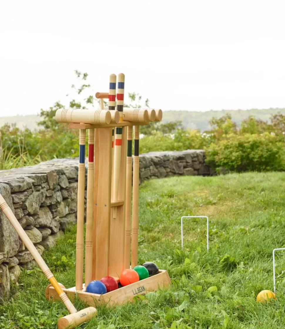 Cheap "Maine Coast Croquet Stand" Games & Recreation | Backyard & Patio