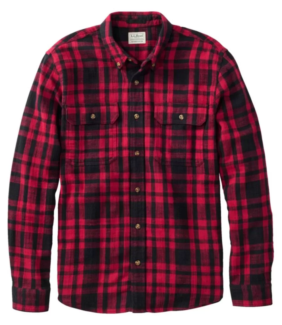 Outlet "Men's 1912 Field Flannel Shirt, Slightly Fitted Untucked Fit, Plaid" Shirts