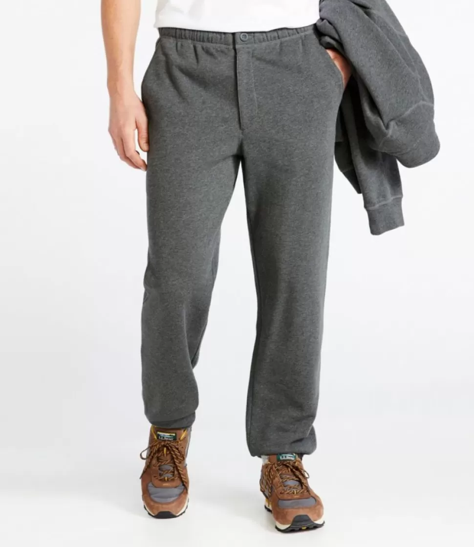 Sale "Men's Athletic Sweats, Zip-Fly Sweatpants with Internal Drawstring" Pants