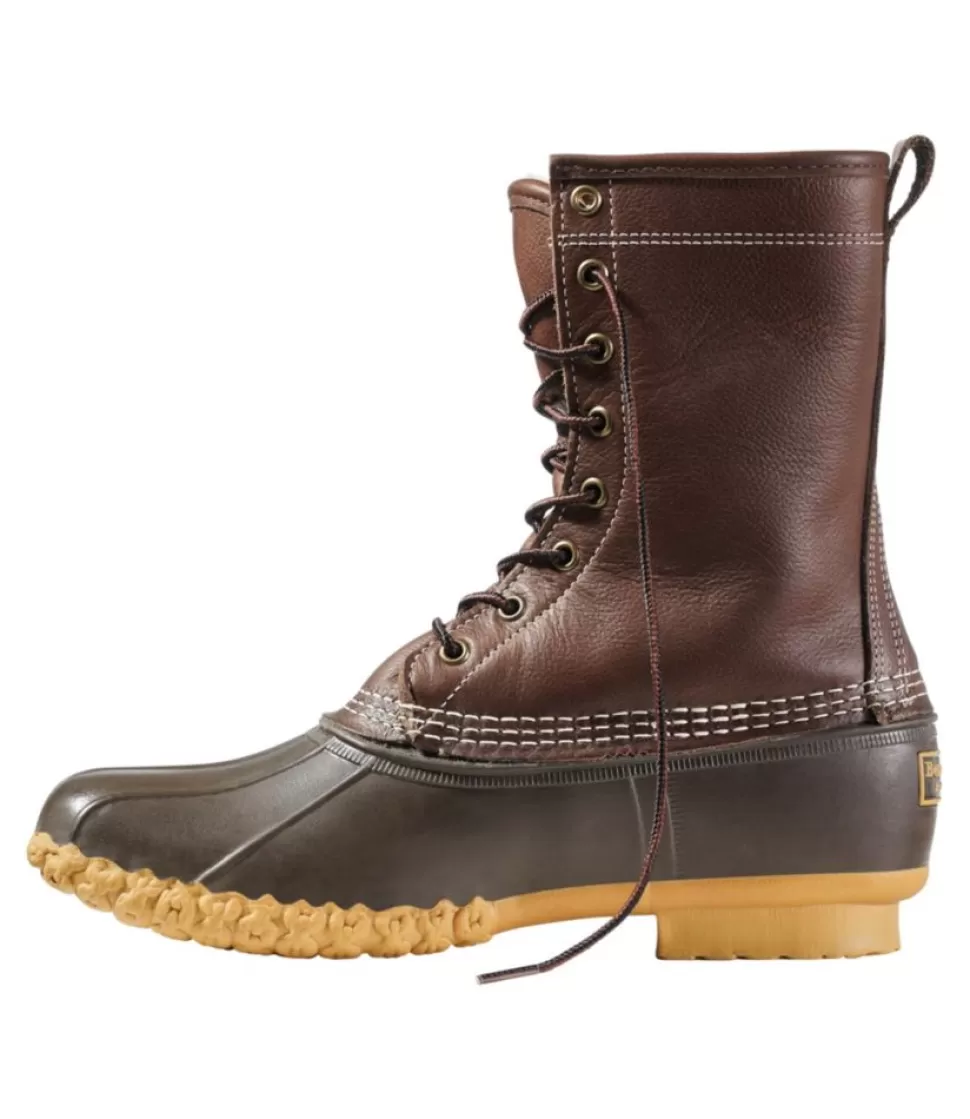 Shop "Men's Bean Boots, 10" Shearling-Lined" Boots