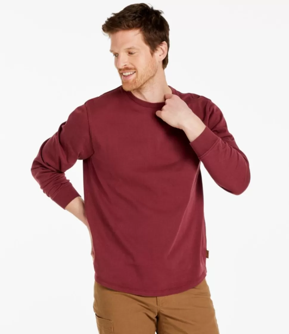 Discount "Men's BeanBuilt Cotton Tee, Without Pocket, Long-Sleeve" Shirts