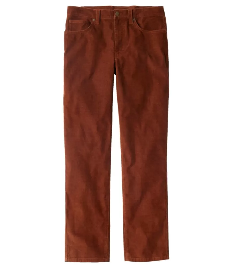 Hot "Men's BeanFlex® Corduroy Pants, Five-Pocket, Standard Fit, Straight Leg" Pants
