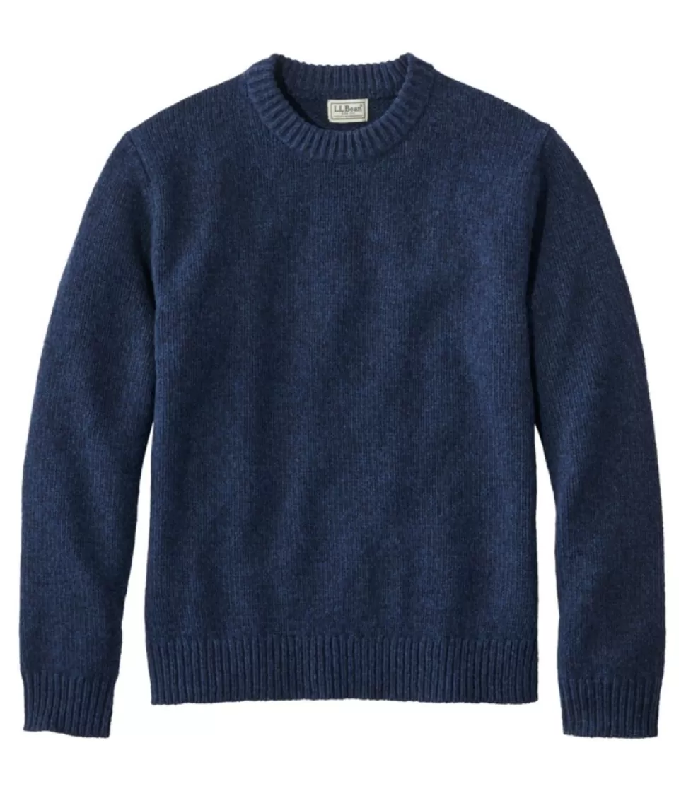 Clearance "Men's Bean's Classic Ragg Wool Sweater, Crewneck" Sweaters