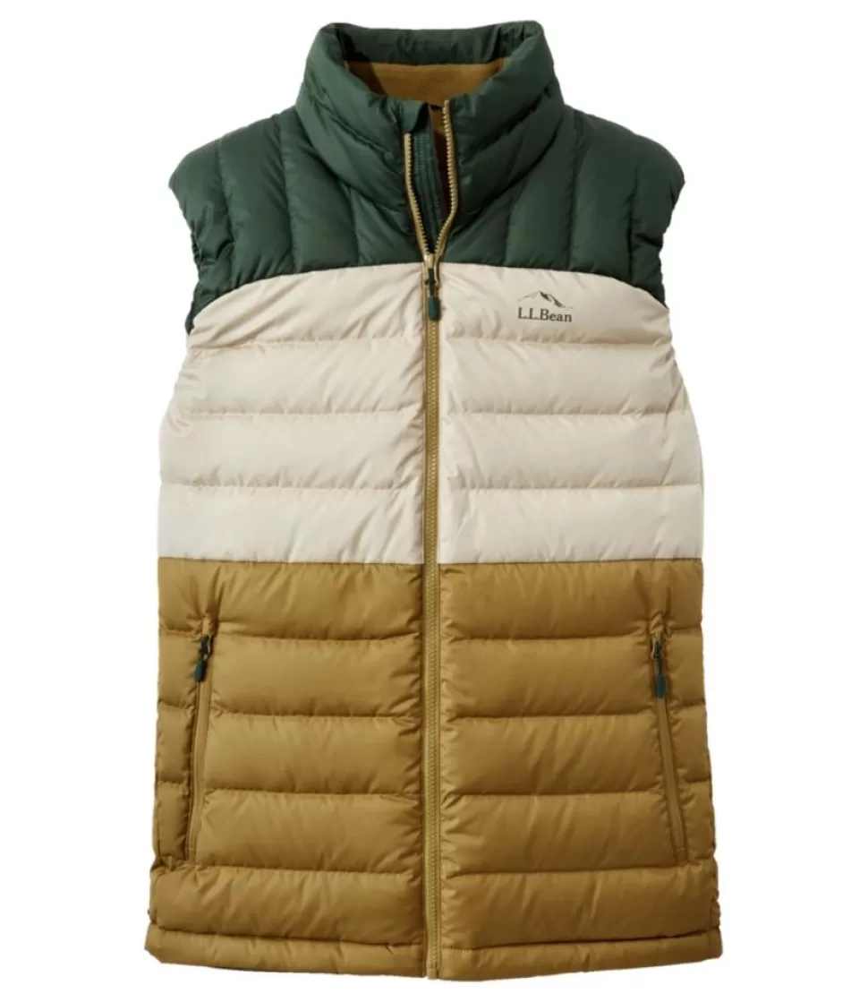 Flash Sale "Men's Bean's Down Vest, Colorblock" Vests