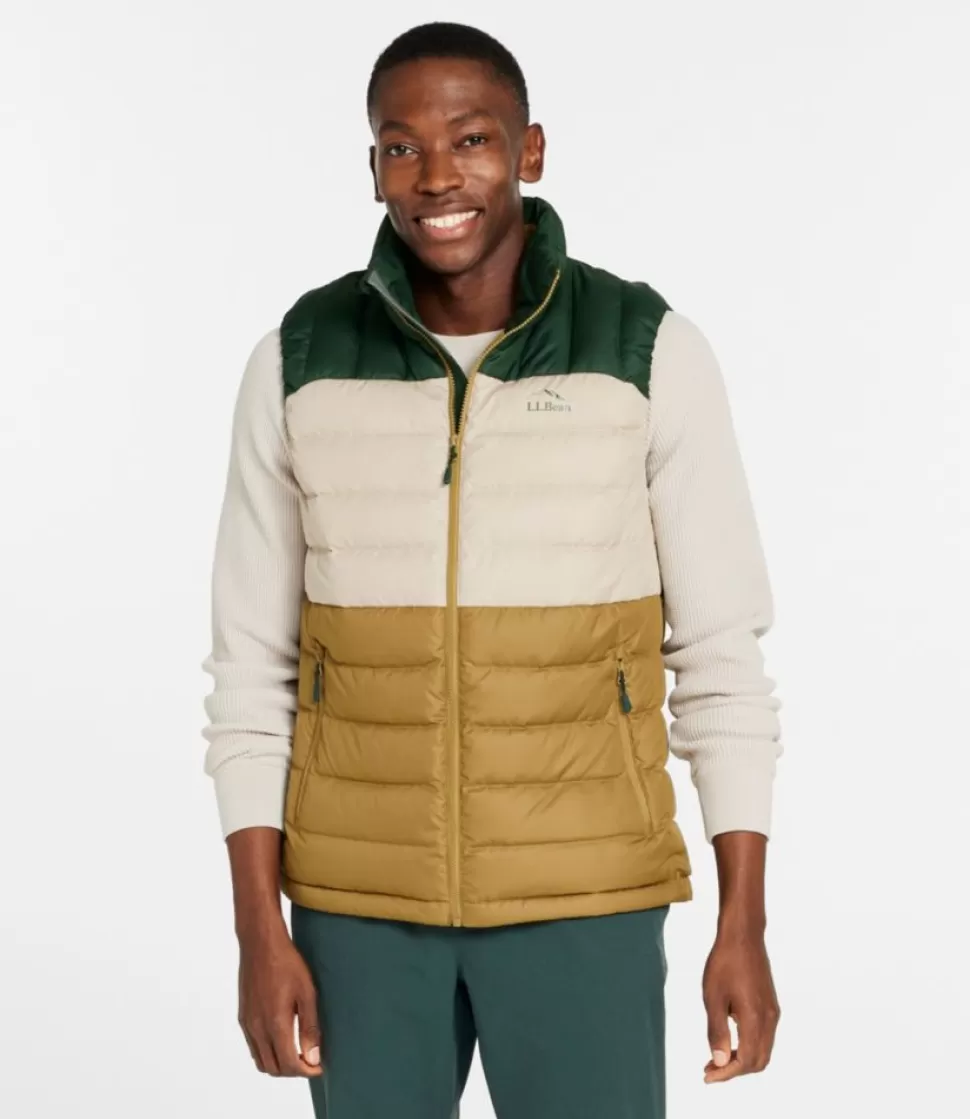 Flash Sale "Men's Bean's Down Vest, Colorblock" Vests