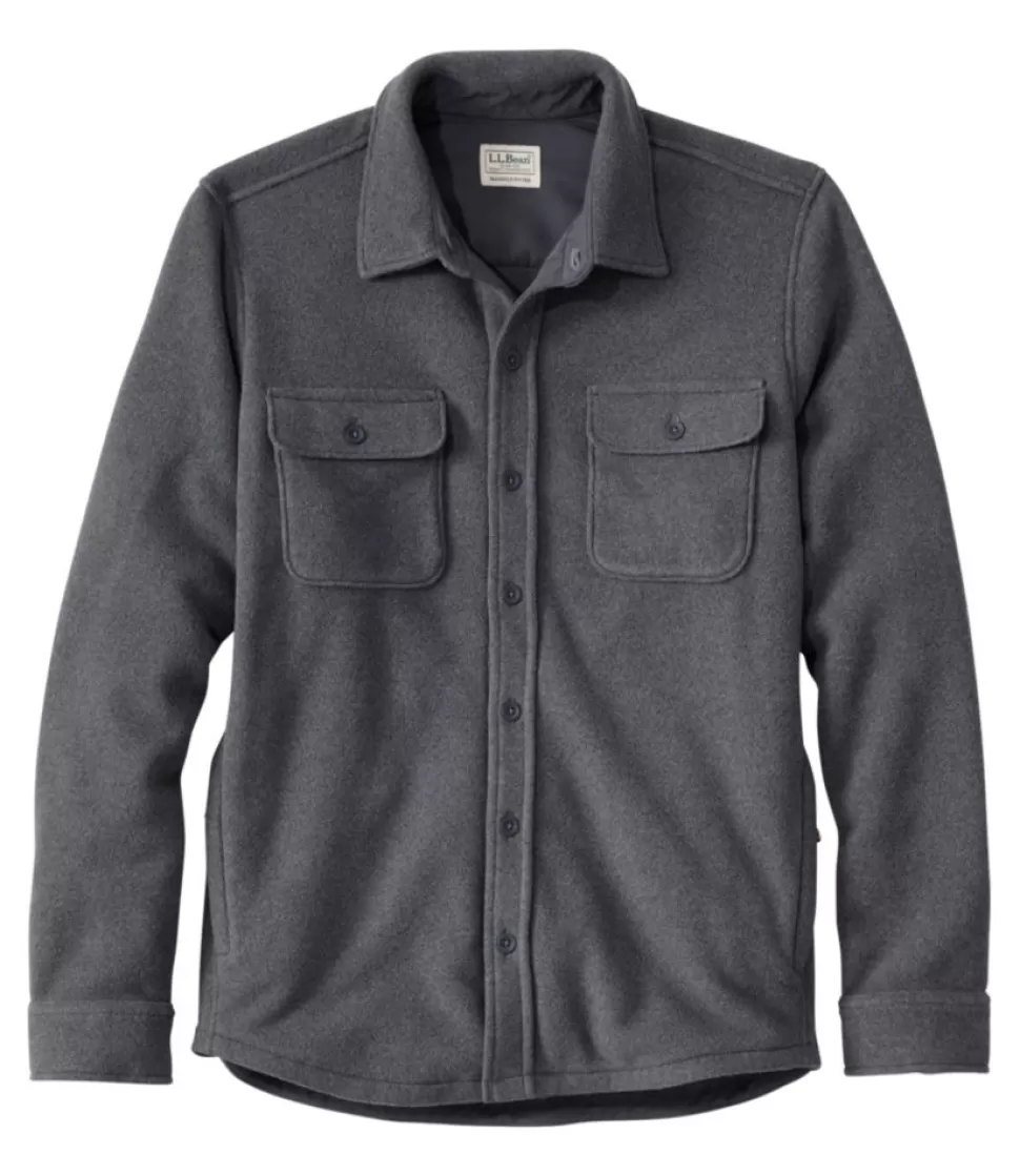 Flash Sale "Men's Bean's Mariner Fleece Shirt" Fleece | Fleece