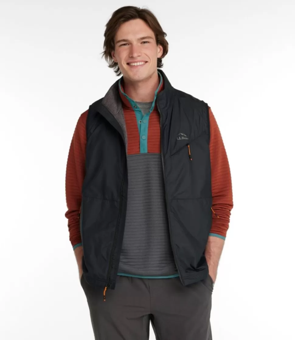 Sale "Men's Bean's Performance Fleece-Lined Windbreaker Vest" Vests