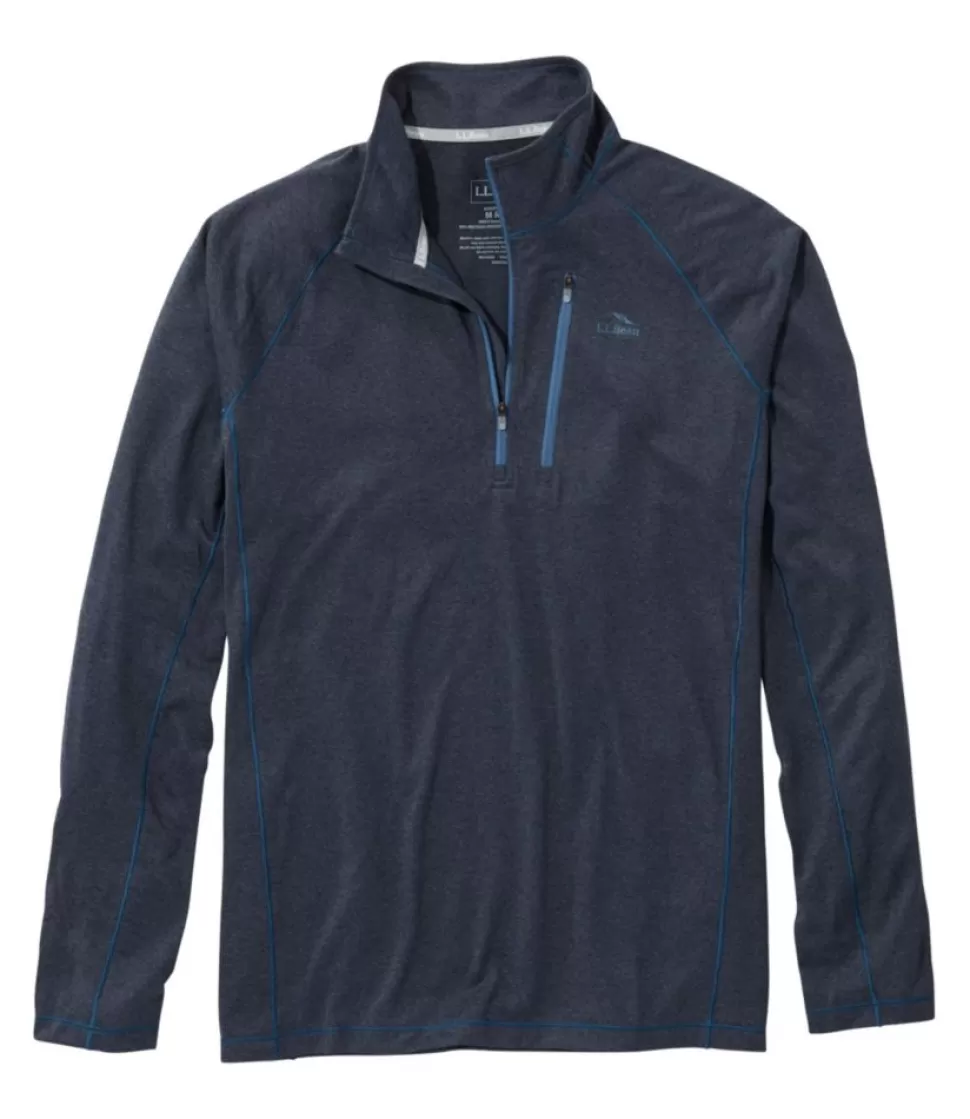 Cheap "Men's Bean's Quick Dry Trail Tee 1/4 Zip" Shirts | Activewear