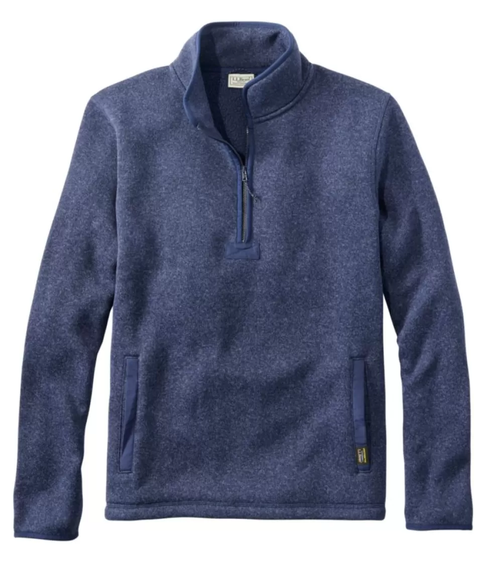 Best Sale "Men's Bean's Sweater Fleece Half-Zip Pullover" Fleece | Activewear