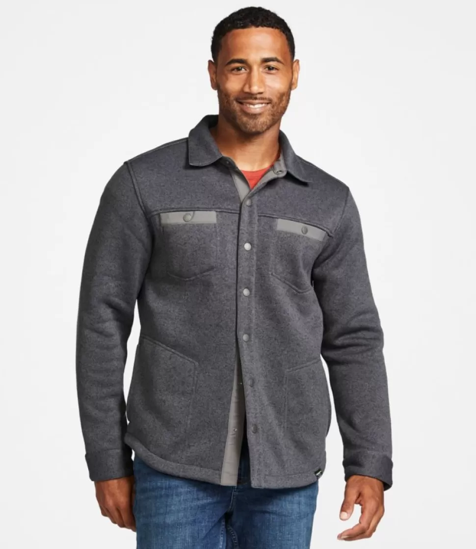 Sale "Men's Bean's Sweater Fleece Shirt Jac" Shirts | Sweatshirts