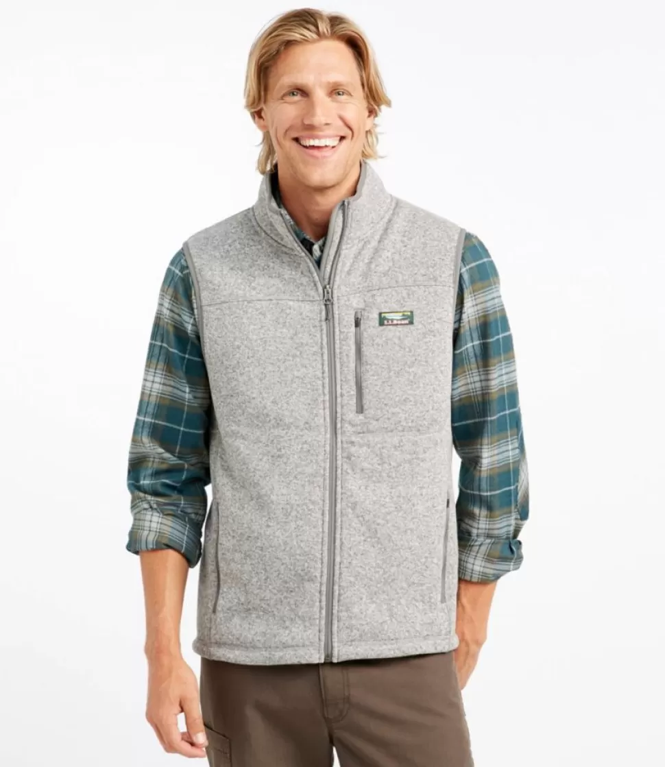 Store "Men's Bean's Sweater Fleece Vest" Activewear | Vests