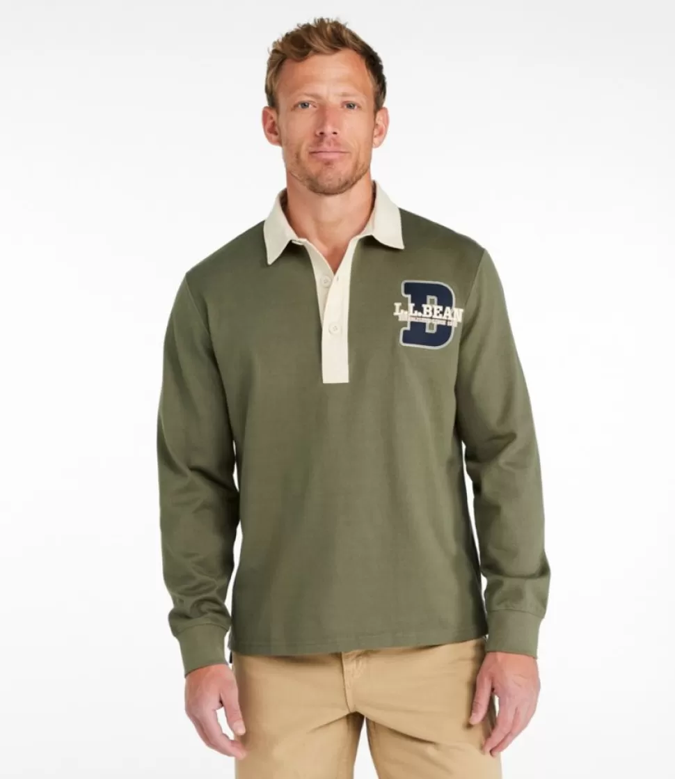 Discount "Men's Bean's Vintage Soft Rugby, Embroidered" Shirts