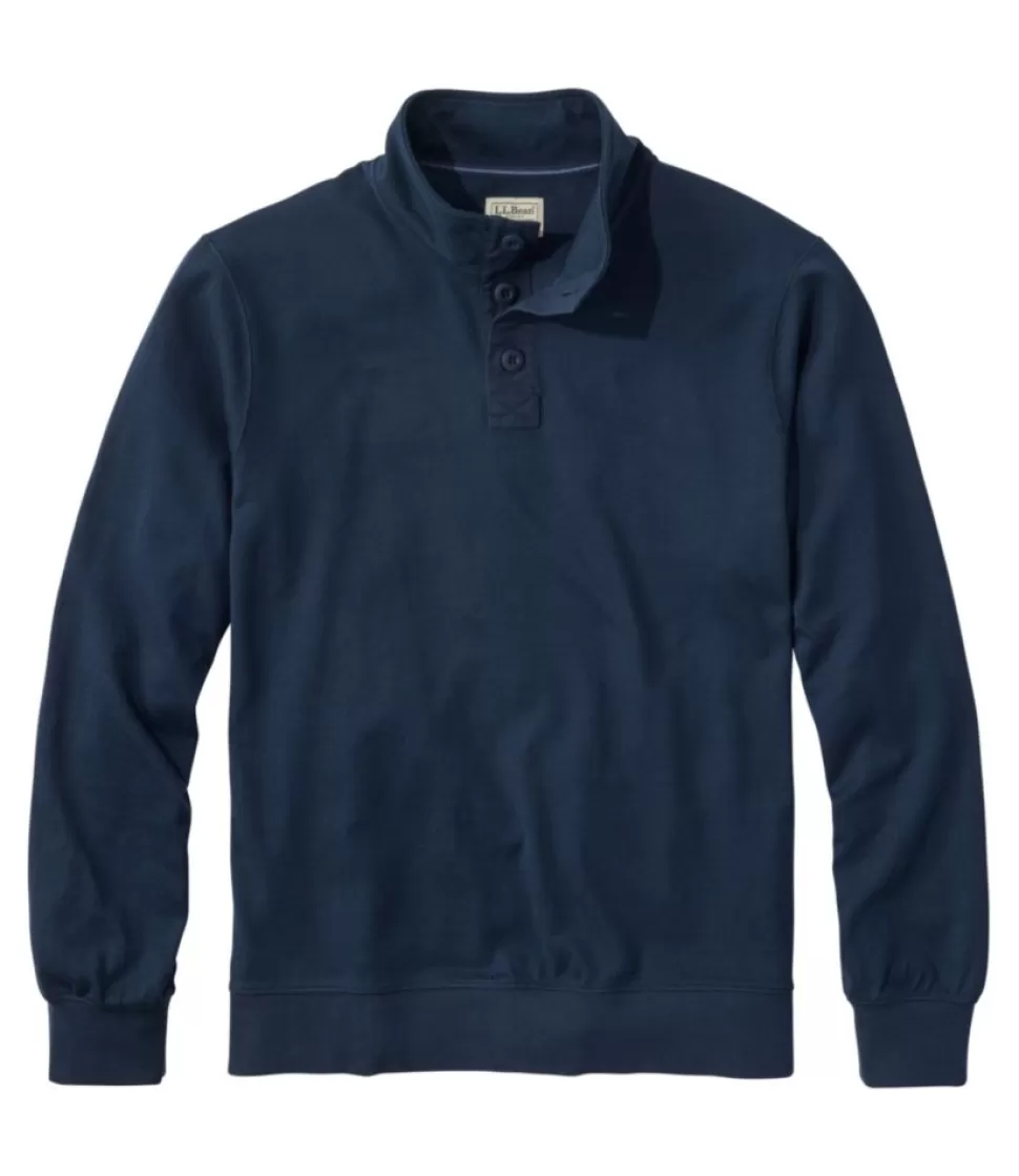 New "Men's Bean's Vintage Soft Rugby, Mockneck" Shirts