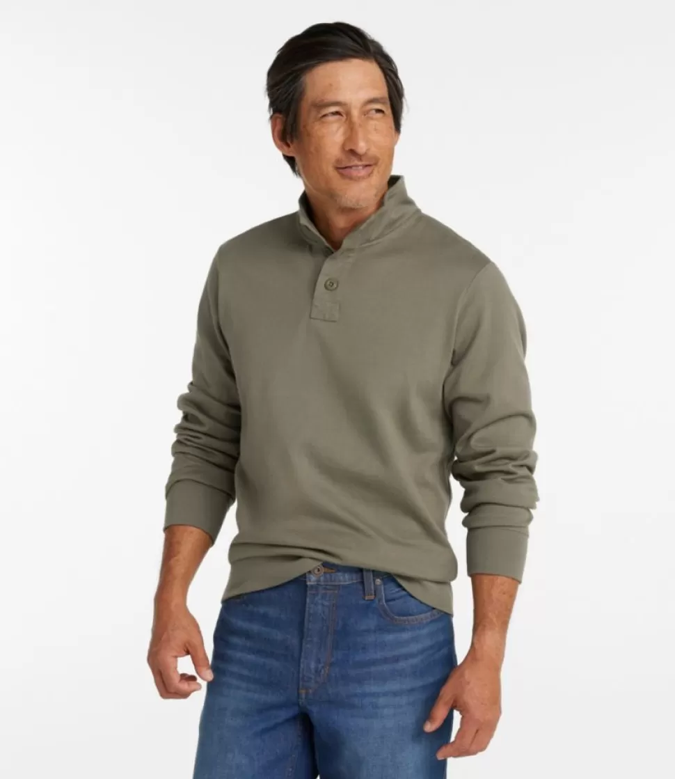 New "Men's Bean's Vintage Soft Rugby, Mockneck" Shirts