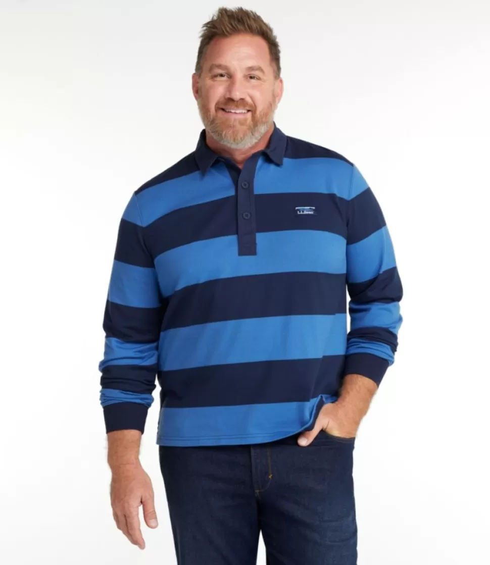 Best Sale "Men's Bean's Vintage Soft Rugby, Stripe" Shirts