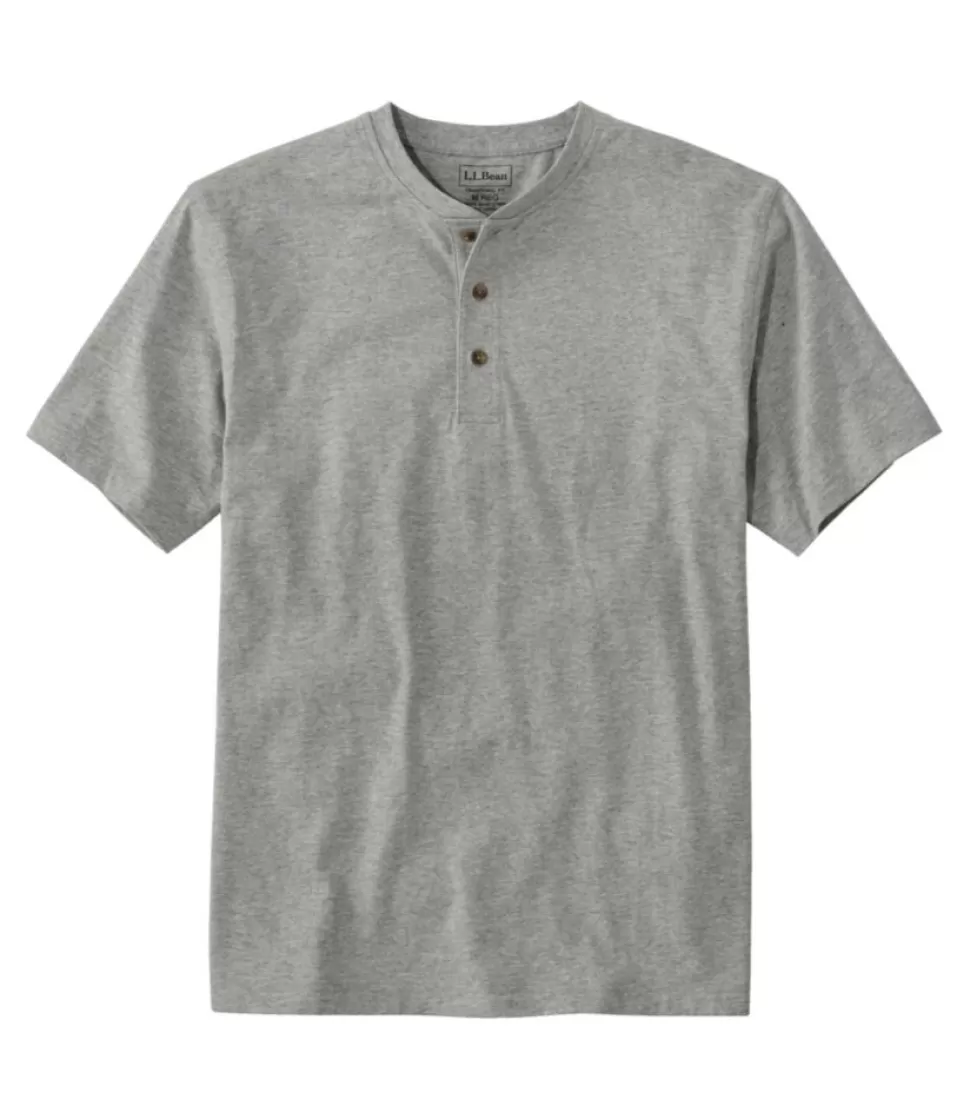 Clearance "Men's Carefree Unshrinkable Tee, Traditional Fit, Henley" Shirts