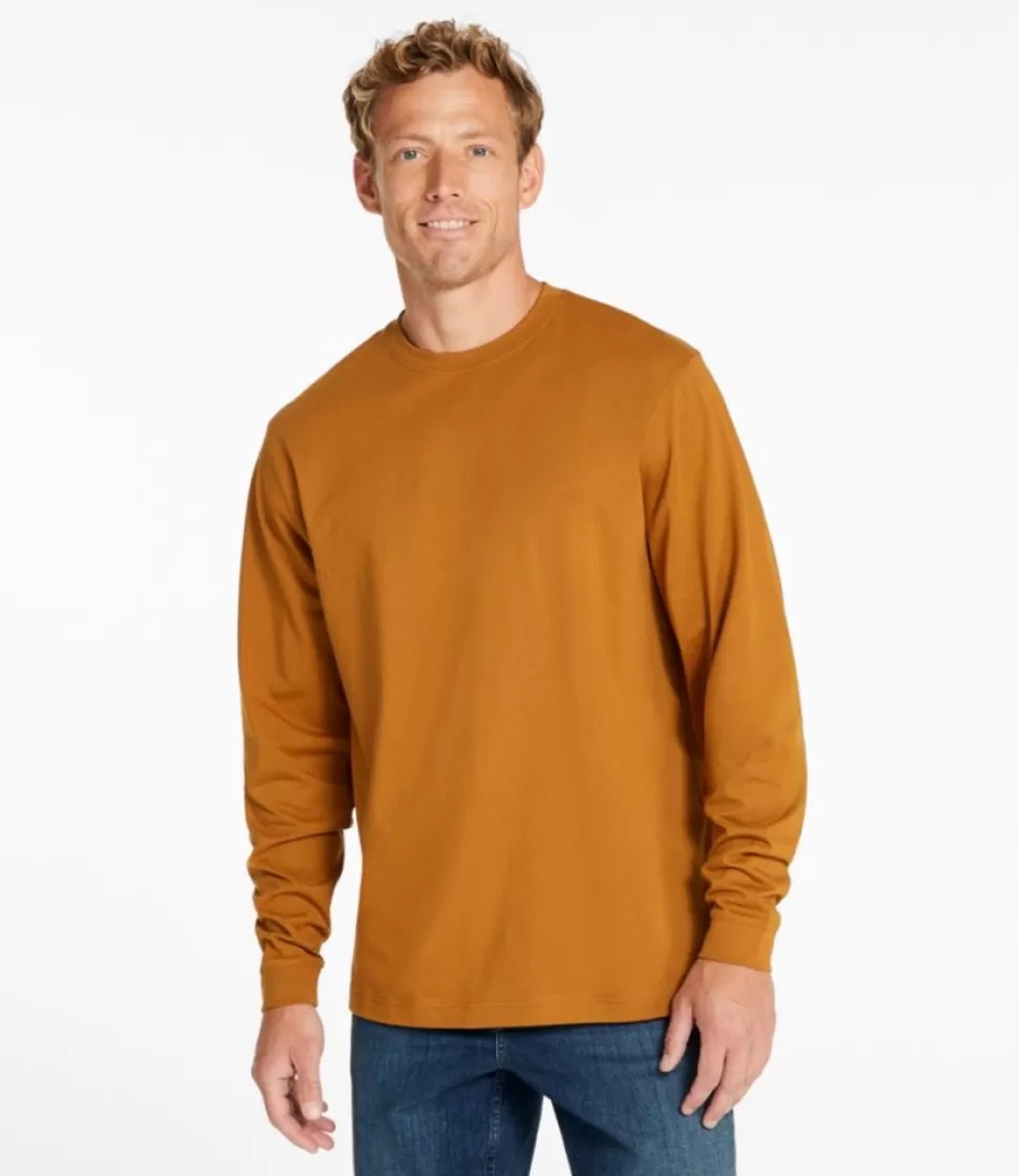 Sale "Men's Carefree Unshrinkable Tee, Traditional Fit, Long-Sleeve" Shirts