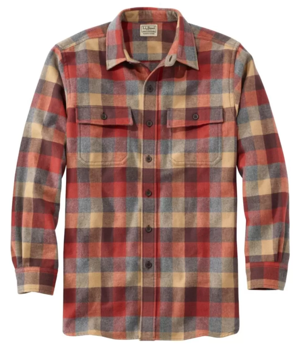 Discount "Men's Chamois Shirt, Slightly Fitted, Plaid" Shirts