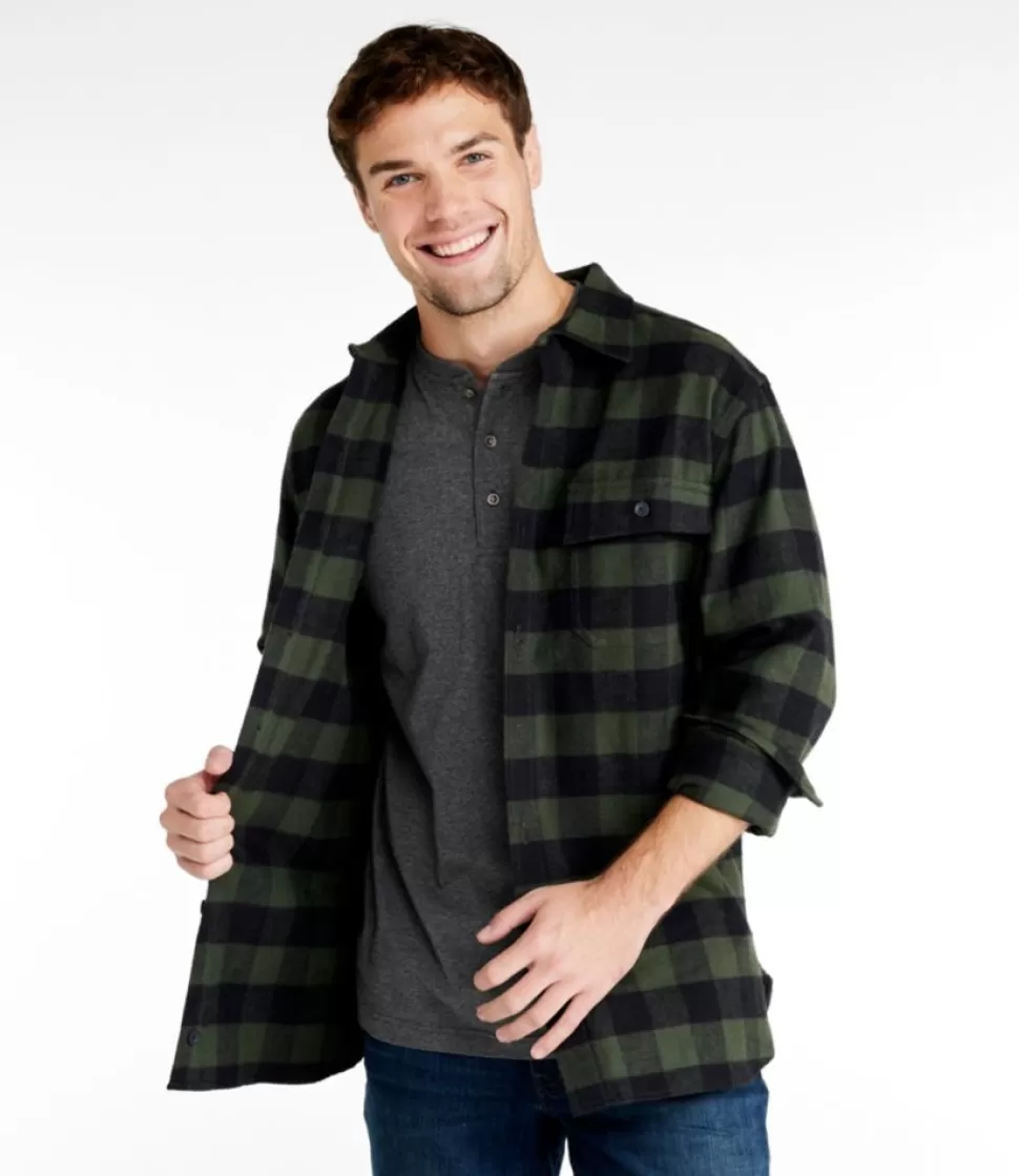 Discount "Men's Chamois Shirt, Slightly Fitted, Plaid" Shirts