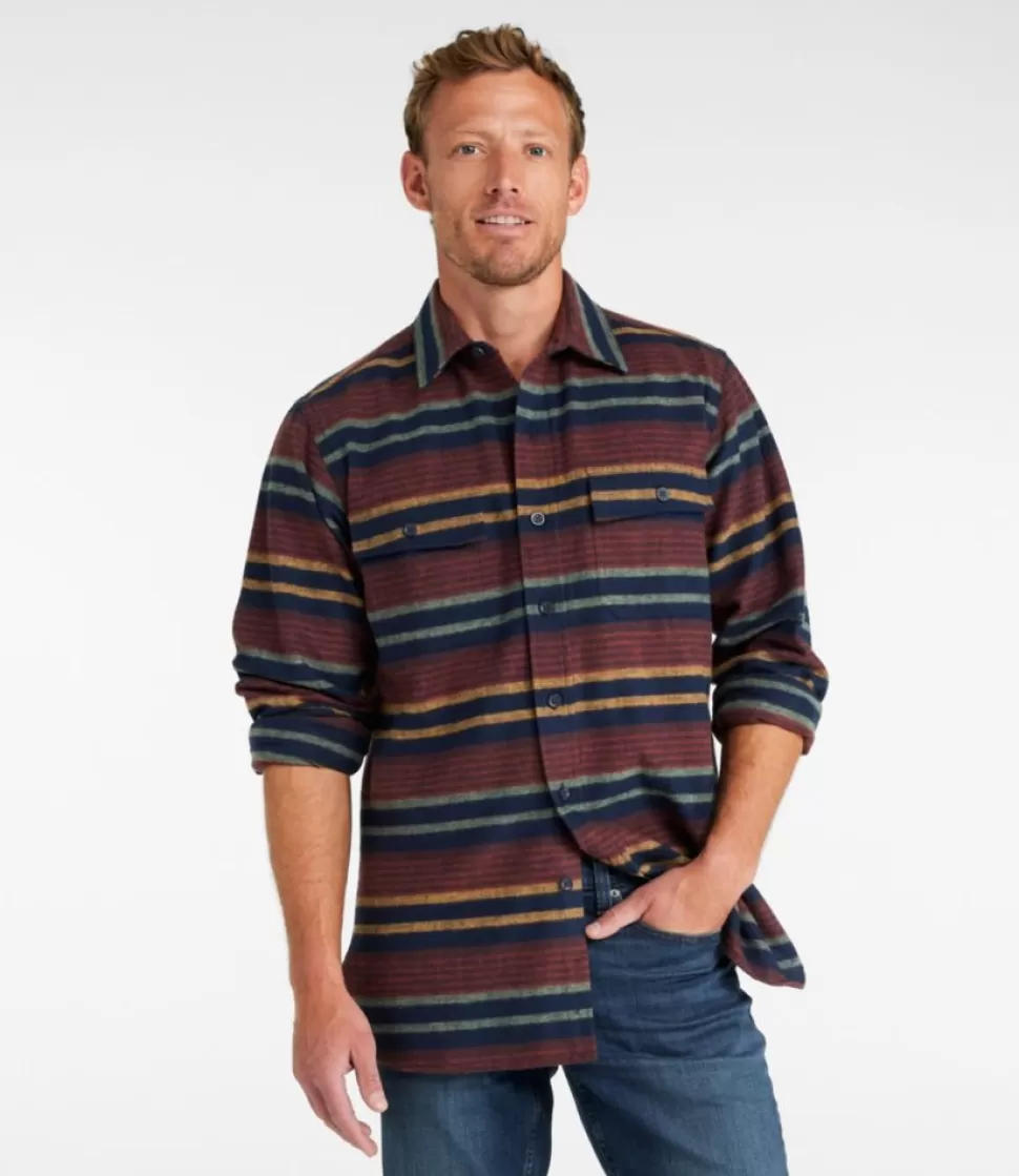 Online "Men's Chamois Shirt, Slightly Fitted, Stripe" Shirts