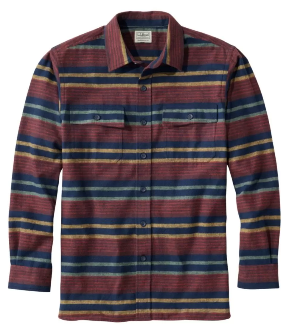 Outlet "Men's Chamois Shirt, Traditional Fit, Stripe" Shirts