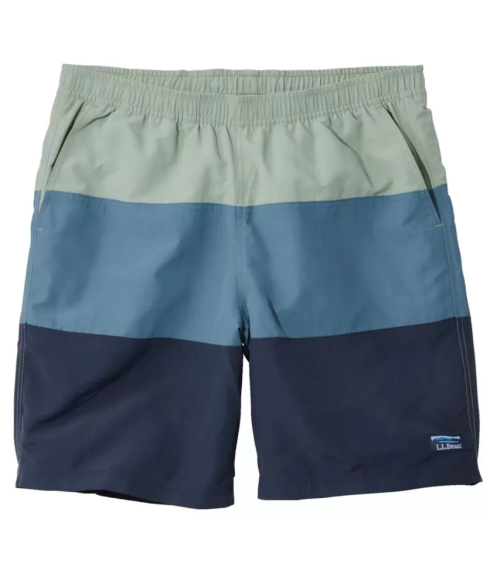 Best "Men's Classic Supplex Sport Shorts, Colorblock, 8"" Shorts | Swimwear